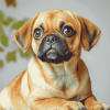 Puggle Puppy Diamond Painting