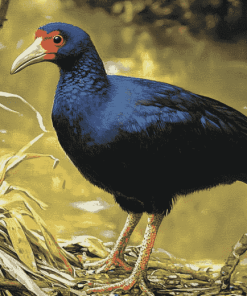 Pukeko Bird Artistry Diamond Painting