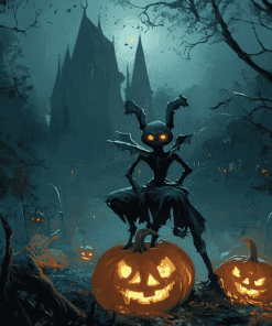 Pumpkin King Halloween Diamond Painting