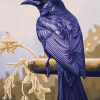 Purple Martin Bird Diamond Painting