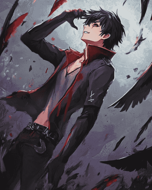 Qrow Branwen RWBY Anime Diamond Painting