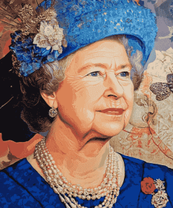 Queen Elizabeth Diamond Painting