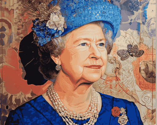 Queen Elizabeth Diamond Painting