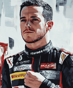 Racing Star Alex Bowman Diamond Painting