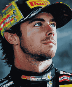 Racing Star Ryan Blaney Diamond Painting