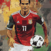 Rafael Marquez Football Legend Diamond Painting