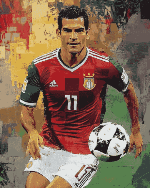 Rafael Marquez Football Legend Diamond Painting