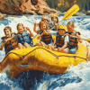 Rafting Adventure for Kids Diamond Painting