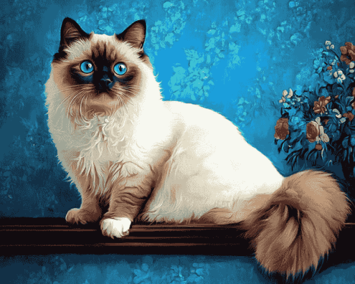 Ragdoll Kitty Diamond Painting