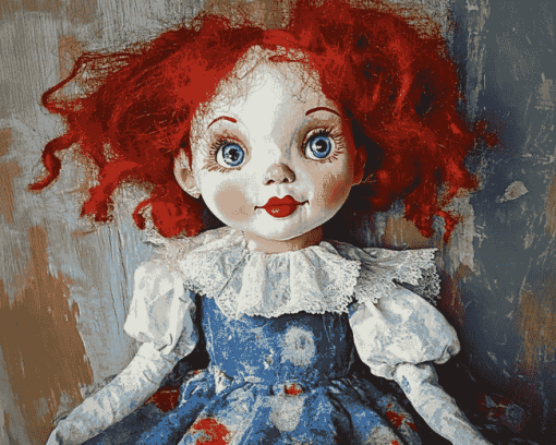 Raggedy Doll Animation Diamond Painting