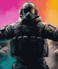 Rainbow Six Siege Animation Diamond Painting