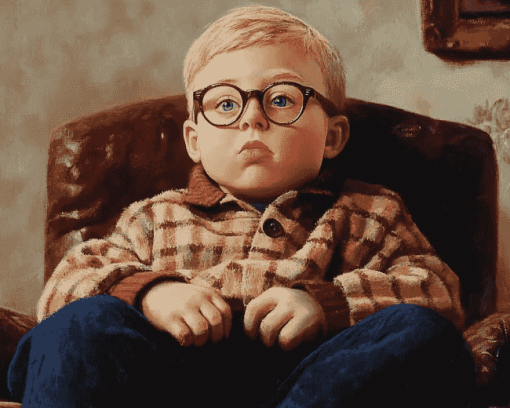 Ralphie Christmas Movie Diamond Painting