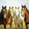 Ranch Horses Diamond Painting