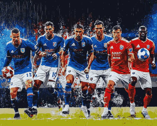 Rangers Football Team Diamond Painting