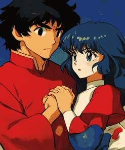 Ranma Akane Anime Diamond Painting