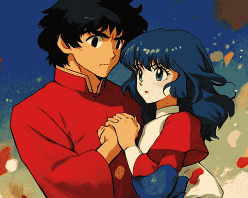 Ranma Akane Anime Diamond Painting