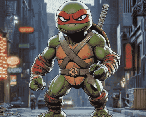 Raphael TMNT Diamond Painting