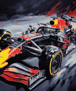 Red Bull Racing Formula1 Diamond Painting