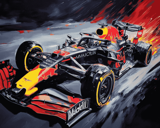 Red Bull Racing Formula1 Diamond Painting