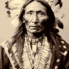 Red Cloud Native American Diamond Painting