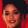 Red Lipstick Ariana DeBose Diamond Painting