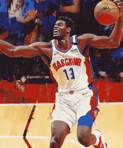 Reggie Jackson Basketball Legend Diamond Painting