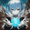 Rem Re Zero Anime Diamond Painting