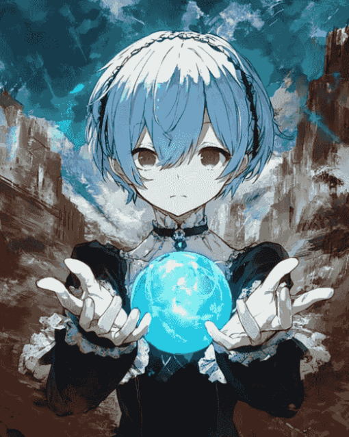 Rem Re Zero Anime Diamond Painting