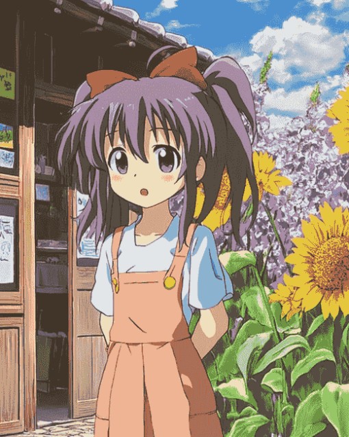 Renge Miyauchi Anime Diamond Painting