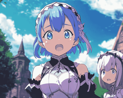 Rezero Anime Adventure Diamond Painting