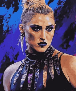 Rhea Ripley WWE Star Diamond Painting