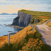 Rhossili Bay Landscape Diamond Painting