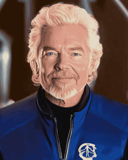 Richard Branson Celebrity Diamond Painting