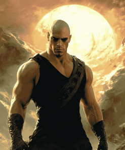 Riddick Movie Scene Diamond Painting