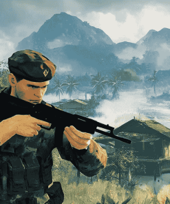 Rising Storm 2 Vietnam Game Diamond Painting