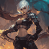 Riven Online Game Character Diamond Painting