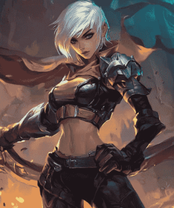 Riven Online Game Character Diamond Painting