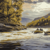 River Valley Adventure Diamond Painting