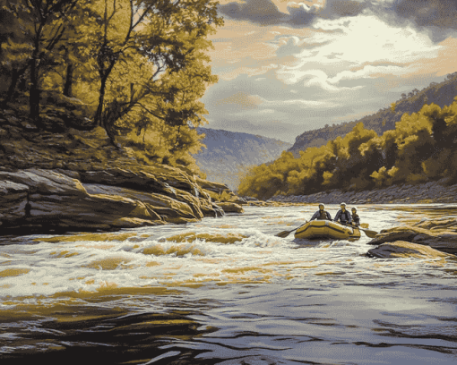 River Valley Adventure Diamond Painting