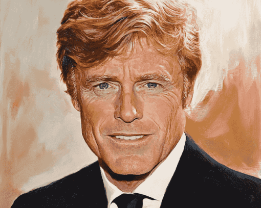 Robert Redford Celebrity Diamond Painting