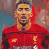 Roberto Firmino Football Stars Diamond Painting