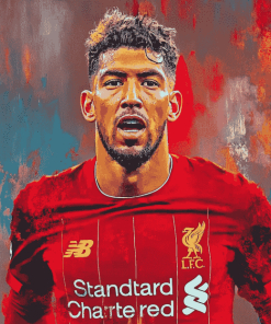 Roberto Firmino Football Stars Diamond Painting