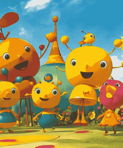 Rolie Polie Olie Animated Series Diamond Painting