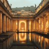 Roman Bath Buildings Diamond Painting