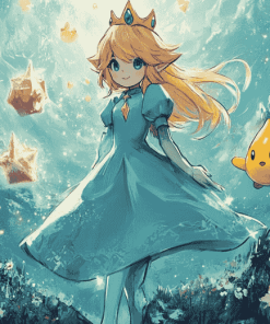 Rosalina Anime Diamond Painting