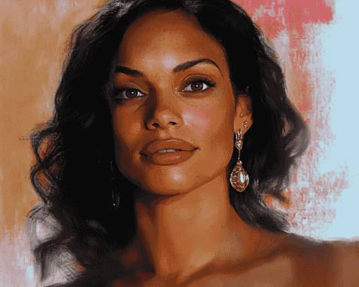 Rosario Dawson Celebrity Diamond Painting