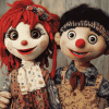 Rosie And Jim Collectible Series Diamond Painting