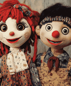 Rosie And Jim Collectible Series Diamond Painting