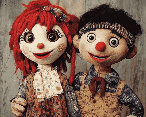 Rosie And Jim Collectible Series Diamond Painting