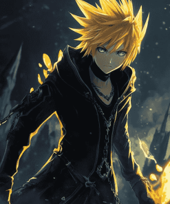 Roxas Anime Diamond Painting